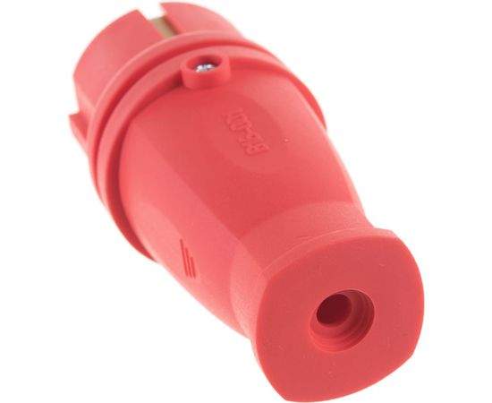 Вилка SVET В 16-001 УХЛ4, каучук, цвет-красный SV0303-0009 – изображение 2