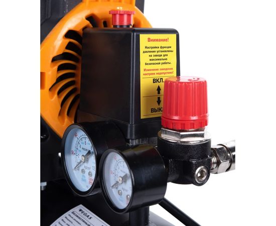 Бесшумный безмасляный компрессор Pegas pneumatic PG-602 профессиональная серия 6619 – изображение 7