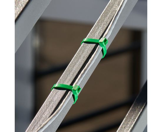 Хомут REXANT nylon 400x5.0 мм 25 шт зеленый 07-0403-25 – изображение 2