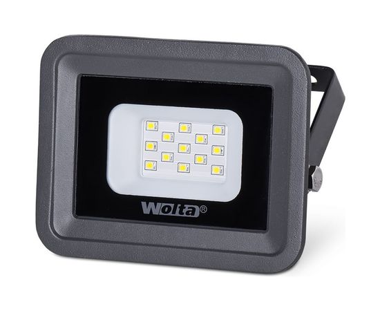 Светодиодный прожектор Wolta 5700K, 10 W SMD, IP 65, цвет серый, слим WFL-10W/06 – изображение 3