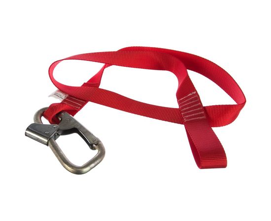 Строп из ленты 1.5 м с монтажным карабином и крепежной петлей ПРОГРЕСС СЕФЕТИ Строп А 
