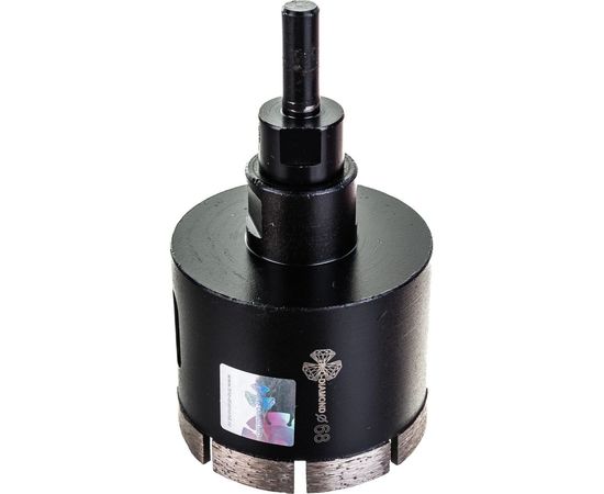 Коронка алмазная по керамограниту, серебряная пайка (68 мм) TRIO-DIAMOND GCB768 