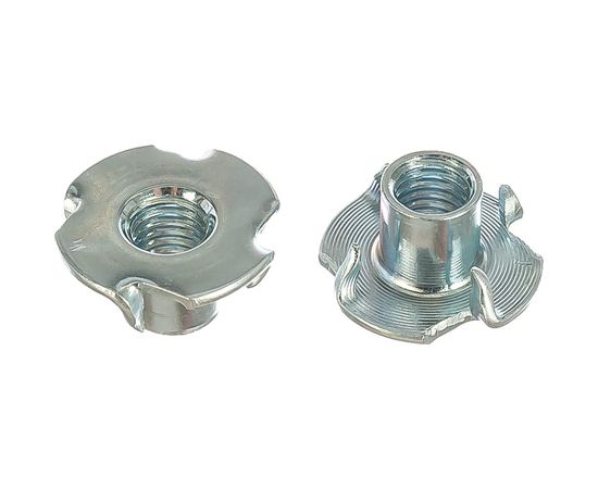 Мебельная врезная гайка Метизный двор M8x11 DIN 1624, 100 шт. 4607159067876 