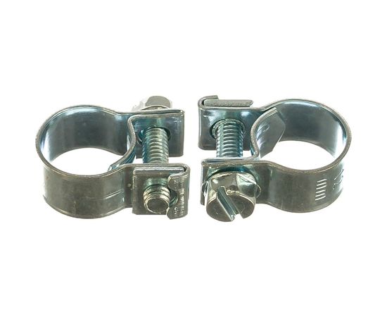 Металлические хомуты СИБРТЕХ, MINI 10-12мм, ширина 9мм, винтовой, W1, 2шт 47503 