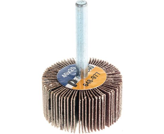 Круг лепестковый с оправкой (40х20 мм; P240) ПРАКТИКА 648-977 