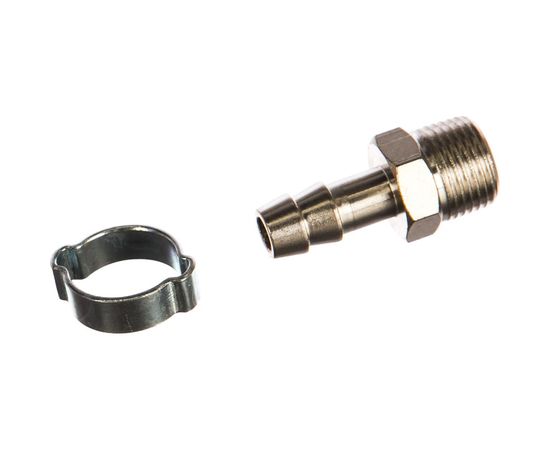 Переходник 3/8"M - елочка (10 мм; обжимное кольцо 10x15 мм; блистер) FUBAG 180263 B 