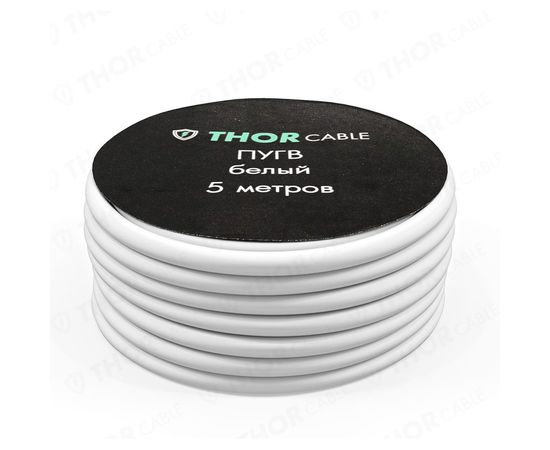 Провод ПУГВ Торкабель 2,5 белый 5 м в упаковке 0749524536854 
