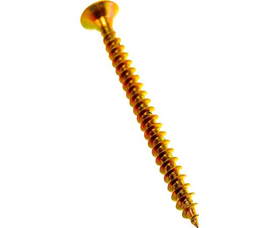 Саморез по дереву КРЕП-КОМП желтый цинк POZY 6х70 150шт жд670ф 