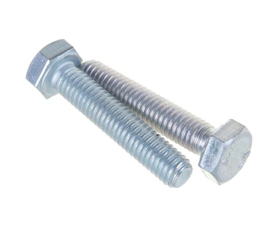 Болт Стройметиз полная резьба DIN933 М6х30, класс прочности 5.8, цинк 100 шт. 3011248 