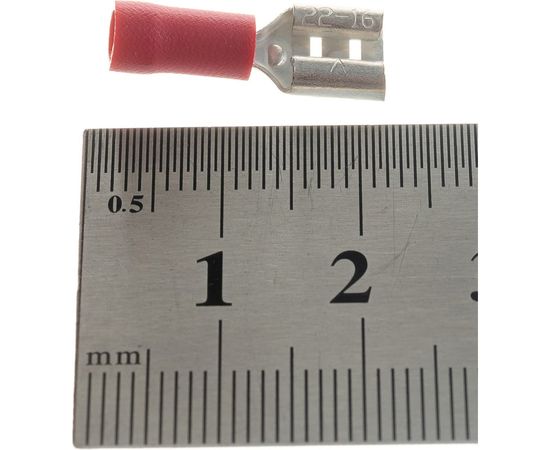 Плоский виброустойчивый разъем КВТ ВРПИ-М 1,5-6,3 59128 – изображение 4