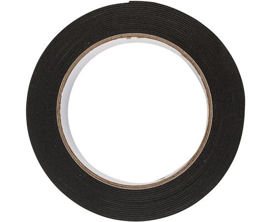 Двухсторонняя клейкая лента REXANT черная, вспененная ЭВА основа, 40 мм, ролик 5 м 09-6140 – изображение 4