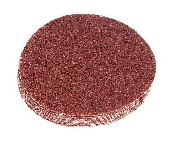Круг абразивный на ворсовой основе, под липучку (10 шт; 125 мм; Р24) РемоКолор 45-9-024 – изображение 3
