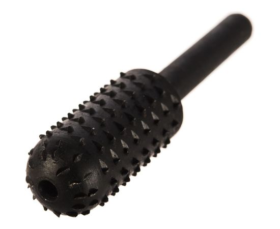 Шарошка стальная цилиндрическая закругленная по дереву (13х28 мм) ПРАКТИКА 648-335 – изображение 2