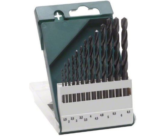 Набор сверл по металлу HSS-R (1.5-6.5 мм; 13 шт.) Bosch 2609255031 – изображение 2
