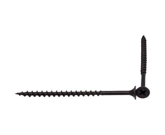 Саморез по дереву КРЕП-КОМП черный 3,8х70 200шт чд7038ф – изображение 3
