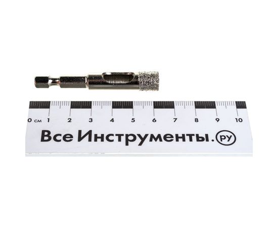 Сверло алмазное универсальное ПРОФЕССИОНАЛ (10 мм; HEX 1/4) Зубр 29865-10 – изображение 2