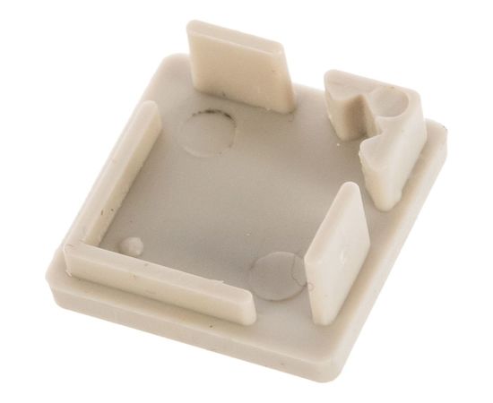 Набор заглушек для профиля CAB280 ЭРА 1616S-3A 4 глухие квадратные Б0039453 – изображение 2