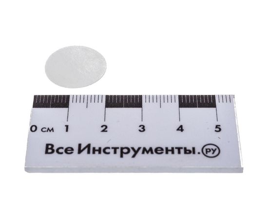 Самоклеящаяся заглушка ЕВРОПАРТНЕР D18 белая 21 шт. 6 1980 4 – изображение 3