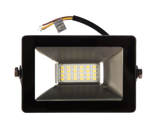 Светодиодный прожектор SAFFIT SFL90-20 2835SMD, 20W 6400K AC220V/50Hz IP65, черный в компактном корпусе 55064 – изображение 4