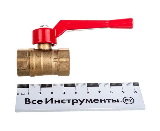 Шаровой кран для воды ОПТИМА 1/2 г/г рычаг SOFFH012:180 – изображение 2