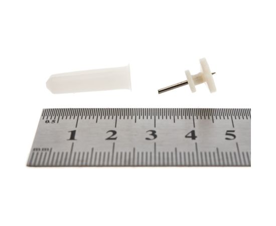 Настенный крюк-точка для картин ЕВРОПАРТНЕР 16мм, пластик 4 шт. 16 0374 1 – изображение 4