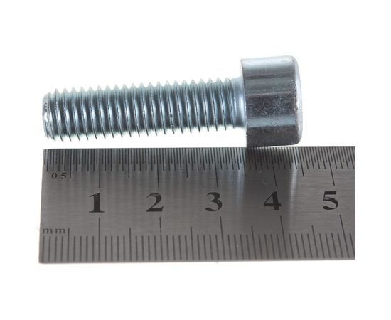 Болт с внутренним шестигранником Стройметиз DIN912 М10х35 8,8 цинк 20 шт. 3100948 – изображение 2