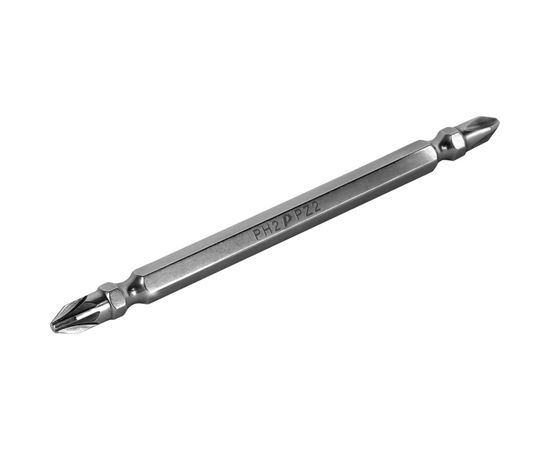 Бита двусторонняя PH2-PZ2 Профи (1 шт; 110 мм) ПРАКТИКА 776-560 – изображение 3
