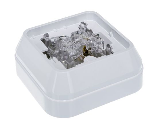 Выключатель накладной одноклавишный, белый Makel Siva Ustu 45101 – изображение 3