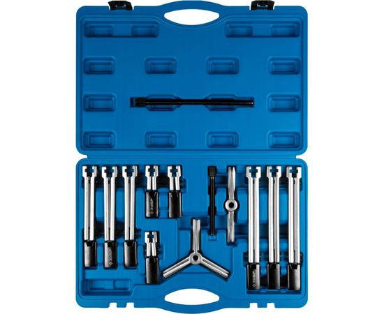 Набор съемников со сменными захватами ЗУБР Профессионал, в кейсе 43305-H13 – изображение 4