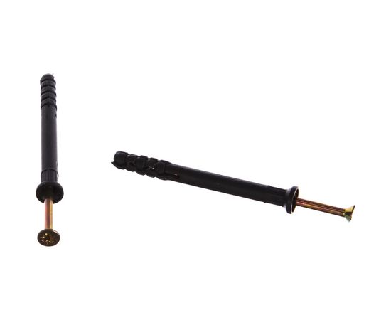 Дюбель-гвоздь с потайным бортиком крепежная техника 6х60, 100 шт 470814 БК 