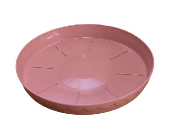 Поддонник для цветочных горшков 11.5 л Каменскволокно светлый терракот 00000030824 