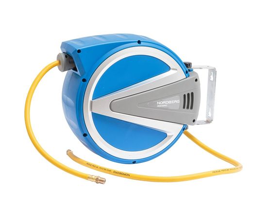 Шланг воздушный на катушке, гибридный PVC 8х12 мм, 15+1 м NORDBERG HR0815HPVC 