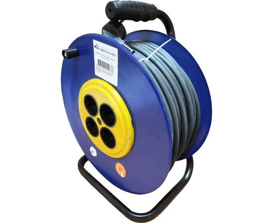 Удлинитель металлическая катушка Профессионал КМ-270 КГ 2х2,5 50м 1000184 