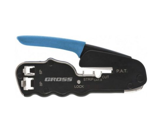 Клещи для обжима телефонных и компьютерных клемм GROSS 17723 