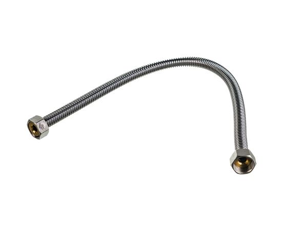 Подводка ЭКСПЕРТ сильфонная из нержавеющей стали (гайка-гайка 1/2", 0.5 м) Зубр 51011-G/G-050 