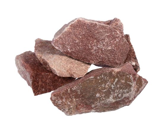 Камень Банные Штучки кварцит малиновый 3715 