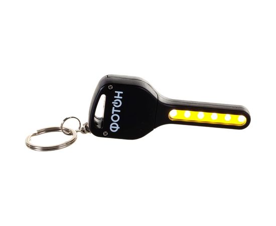 Светодиодный фонарь-брелок ФОТОН K-140 2хCR2032 в комплекте, черный 23201 – изображение 3