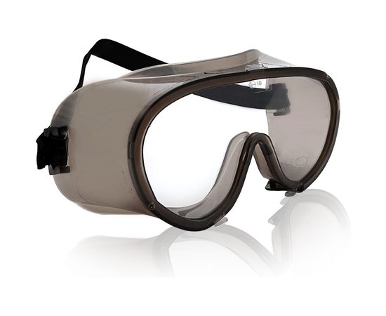 Защитные закрытые очки с двухсторонним незапотевающим покрытием ЕЛАНПЛАСТ ОЧК401KN (O-13031KN) – изображение 2