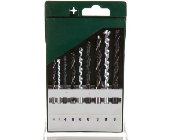 Набор сверл по металлу/камню/дереву (4-8 мм; 9 шт.) Bosch 2609255483 – изображение 2