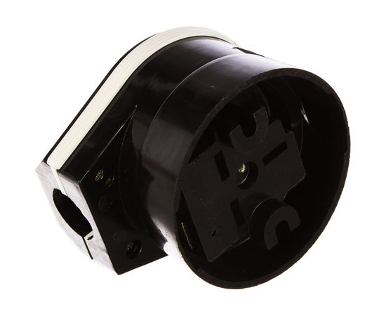 Разъем UNIVersal РШ-ВШ карболит 32А 250В о/у, черный 1234 – изображение 2