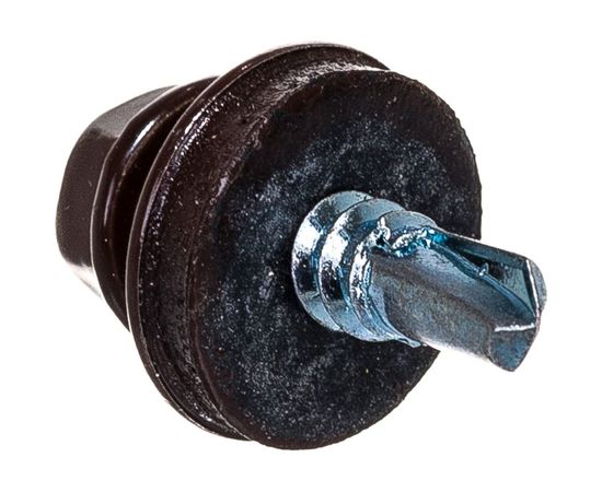 Кровельный саморез Kenner 4,8х19 RAL8017 темно-коричневый 300шт ск48198017ф – изображение 6