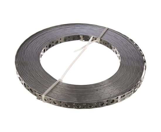 Перфорированная вентиляционная лента ЗУБР прямая ПВЛ 12х0.75мм 25м 310247-12-75 – изображение 2