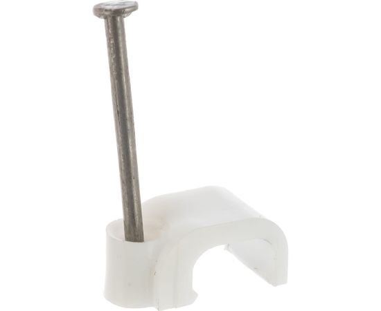 Плоская скоба для кабеля Невский Крепеж Б8 мм 50 шт. 800454 – изображение 4