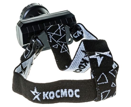 Фонарь КОСМОС 3Вт ХРЕ, литий 1000mAh, зарядка от micro USB, шнур в комплекте KocAcHead3W – изображение 4