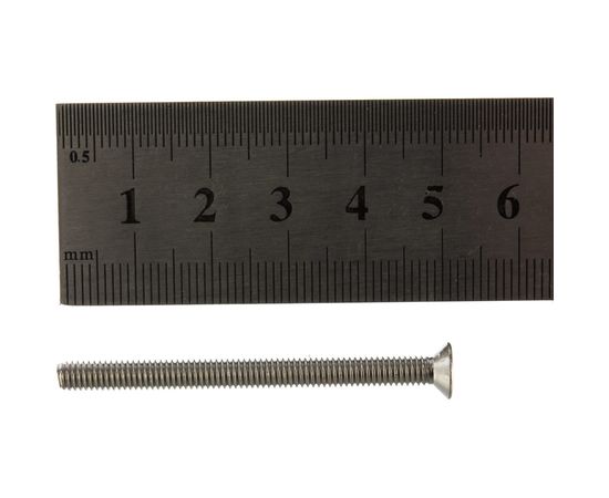 Винт с потайной головкой ЕВРОПАРТНЕР DIN 965 4х50 нержав. сталь 6 шт. G2 2450 1 – изображение 2