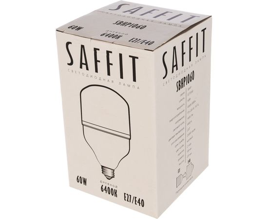 Светодиодная лампа SAFFIT SBHP1060 60W 230V E27-E40 6400K 55097 – изображение 3