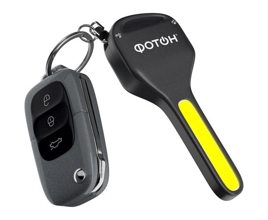 Светодиодный фонарь-брелок ФОТОН K-140 2хCR2032 в комплекте, черный 23201 – изображение 6