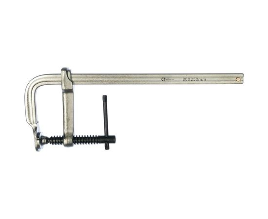 F-образная кованая струбцина 80х250мм КОБАЛЬТ 244-650 