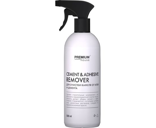 Очиститель кафеля от остатков затирки и цементного налета PREMIUM HOUSE 500 мл PH-очист/каф-0,5 