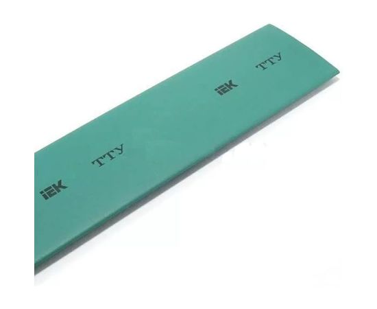 Термоусаживаемая трубка IEK ТТУ 1,5/0,75, зеленая, 1м UDRS-D15-1-K06 